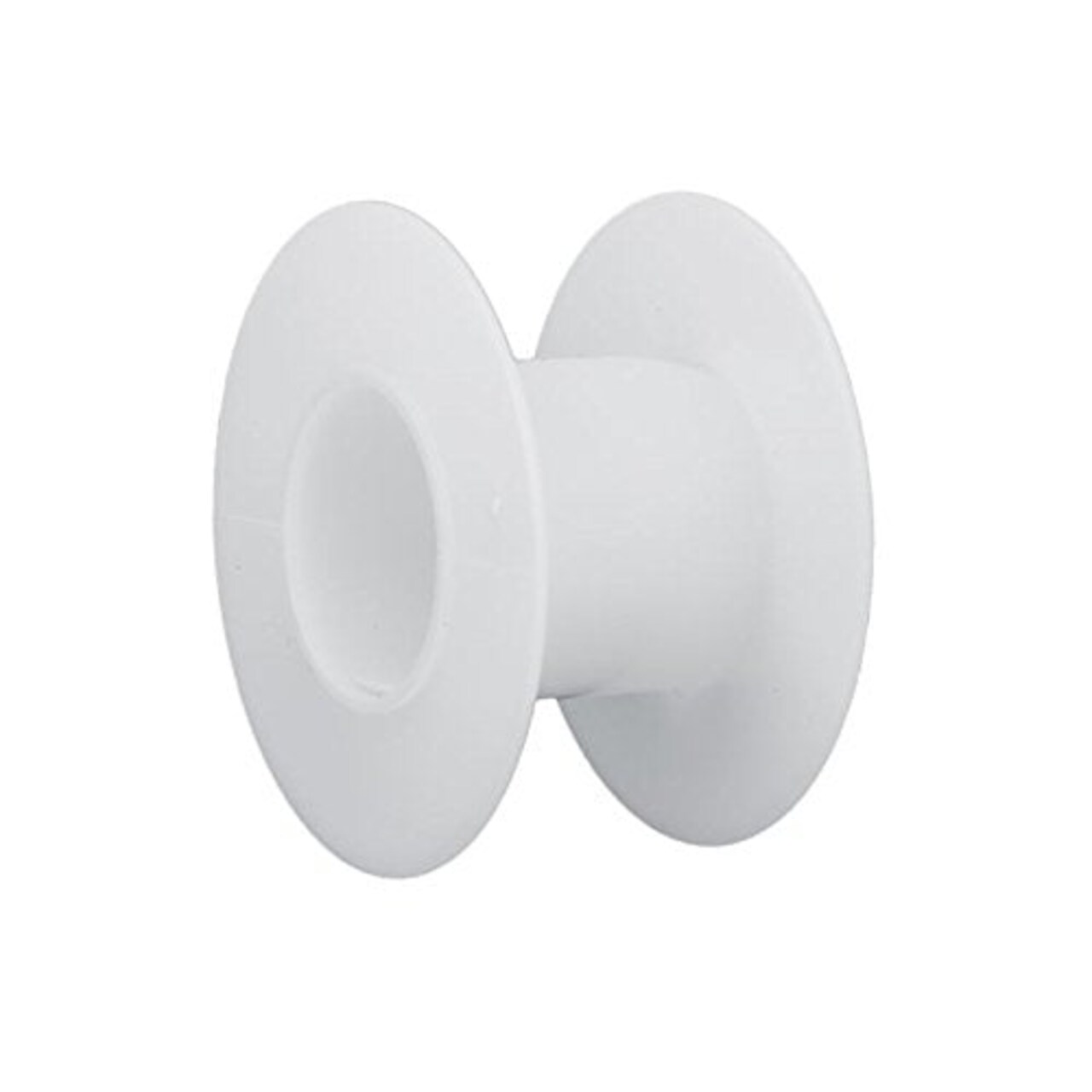 Plastic Wire Spools and Chain Spools, Empty Plastic Wire Spools Bobbins Craft Spools for Embroidery Thread, Yarn, Ribbon, Crafts and Sewing (Pack of 10)